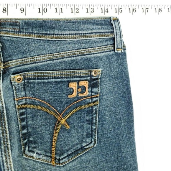 Joe's RAW HEM BOOT CUT Low Rise Ankle Jeans 29 - Picture 5 of 8